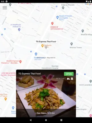 TG Express Thai Food android App screenshot 2
