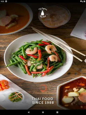 TG Express Thai Food android App screenshot 3