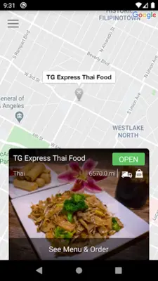 TG Express Thai Food android App screenshot 6